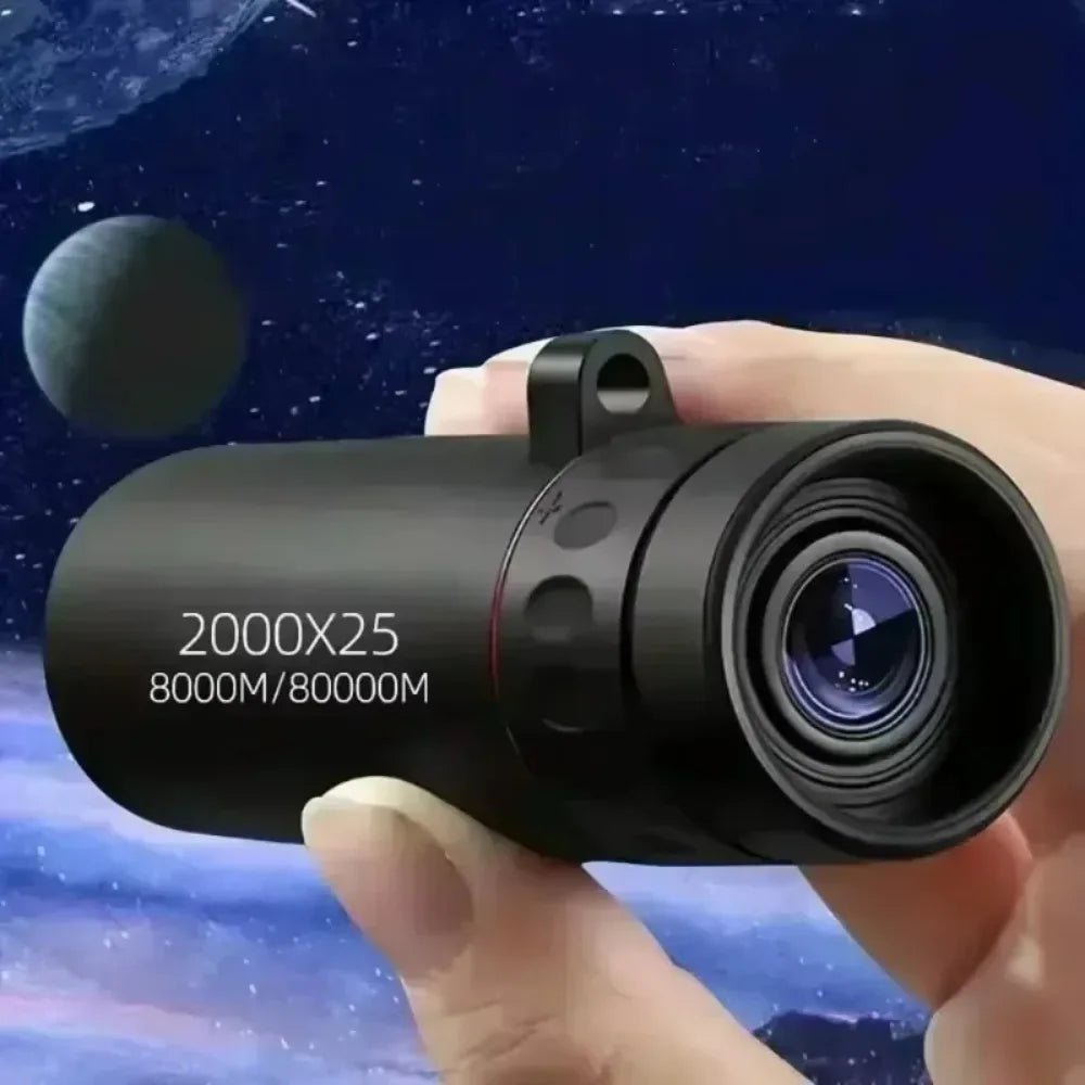 2000x25 HD Monocular Telescope with Phone Holder - Odopa Smart Shop