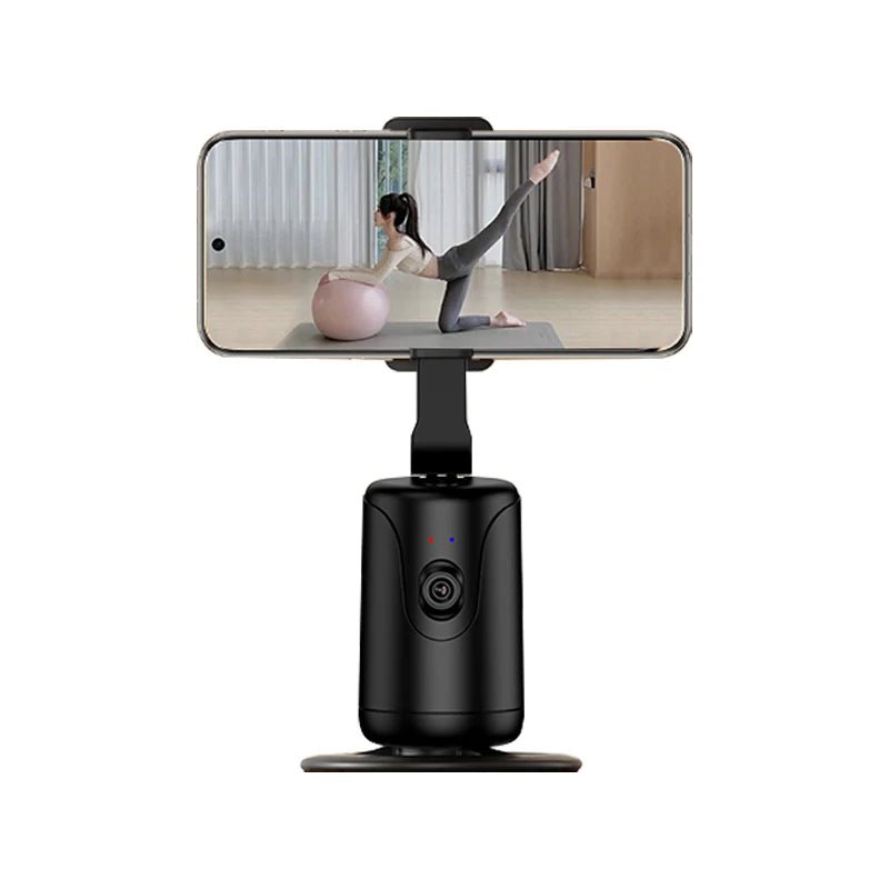 Automatic face tracking phone holder, foldable smart selfie stick, 360 ° rotating holder - Odopa Smart Shop